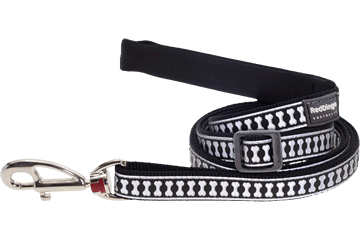 Picture of Red Dingo L6-RB-BB-LG Dog Lead Reflective Black- Large