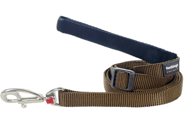 Picture of Red Dingo L6-ZZ-BR-ME Dog Lead Classic Brown- Medium
