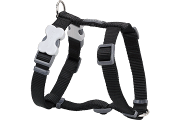 Picture of Red Dingo DH-ZZ-BB-ME Dog Harness Classic Black- Medium