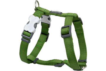 Picture of Red Dingo DH-ZZ-GR-20 Dog Harness Classic Green- Medium
