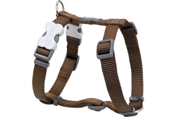 Picture of Red Dingo DH-ZZ-BR-XL Dog Harness Classic Brown- XLarge