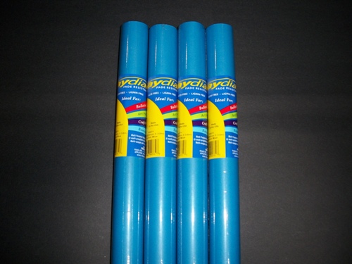 80073  Fade Resistant Art Rolls Medium Blue 48 In. X 12 Ft. 4 Pack