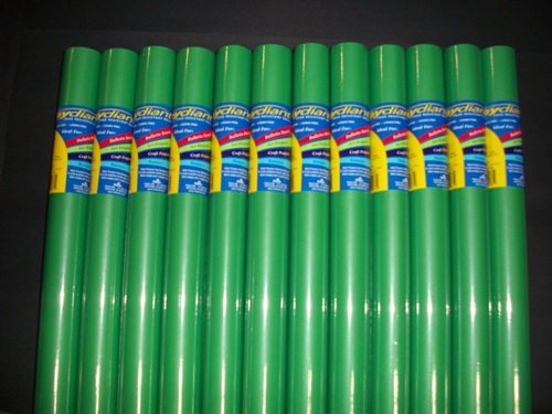 Raydiant Fade Resistant Art Rolls - Bright Green - 24 x 12 in. - 12 Pack