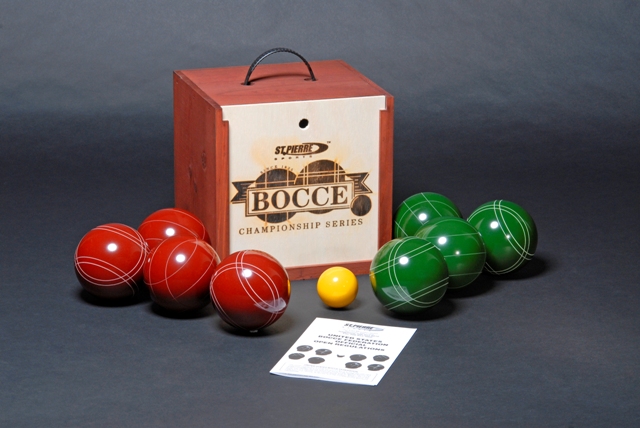 Picture of St Pierre TB2 Tournament Series Bocce Outfit in Wood Box