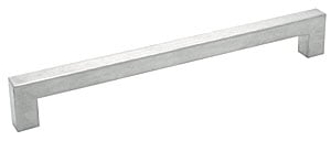 FH007342 16 X 16 Square Stainless Steel Tube Pull , 342 mm