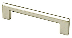 Flat Edge Pull 192mm Bright Chrome - Cabinet Pull
