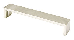 Broad Flat Bench Pull 224mm Stainless Steel Look