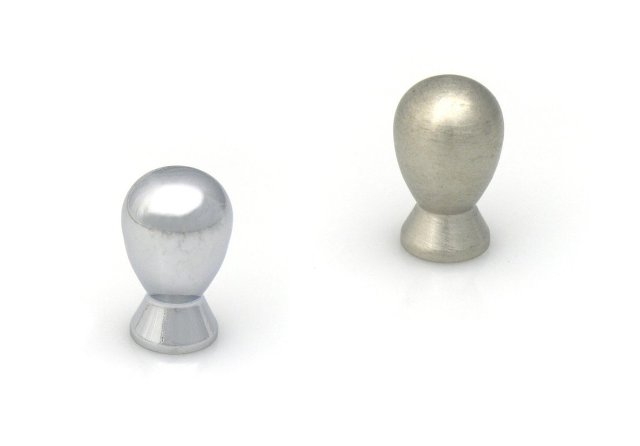 Knob 15mm Bright Chrome