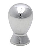 Knob 15mm Stainless Steel Look