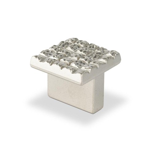 Mosaic Design Square Knob, Bright Chrome, 25 x 25 mm