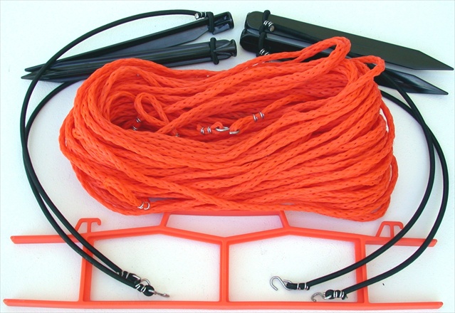 Picture of Home Court M825OS 8 Meter Orange .25-inch rope Non-adjustable Courtlines