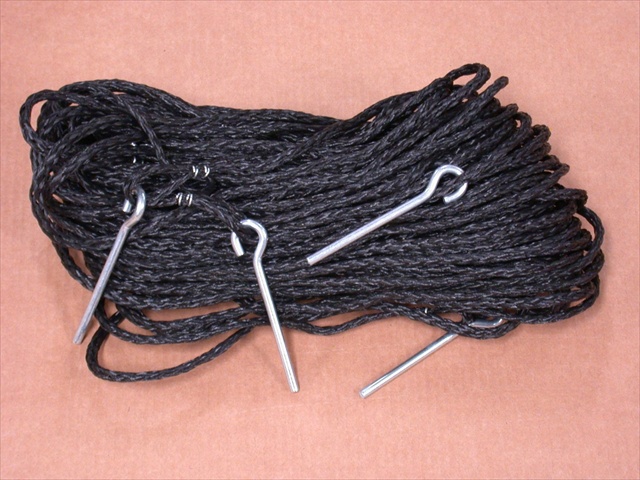 Picture of Home Court M25B Black .25-inch rope Non-adjustable Grass Courtlines