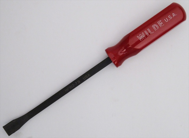Wilde Tool Hpb12-7.B/Cc 7 Pry Bar With Handle 12 Overall Length-Clam Card