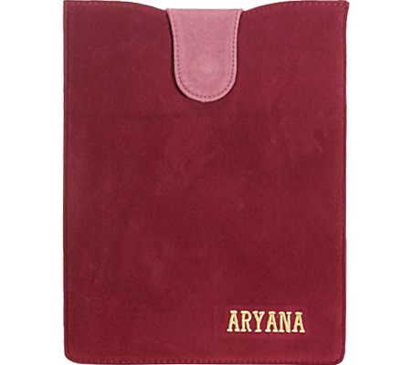 Picture of Aryana Ella-1-Red Chic Basic Red Suede Flap Closure Essential Ipad Cover