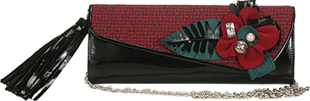 Picture of Aryana Yasi-1-Bk-Red Chic Camel Criss Crossbody Adjustable Strap Womens Tote Bag