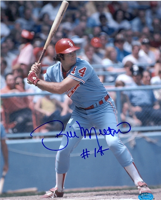Bill Melton Autographed 8 x 10 Photo Chicago White Sox