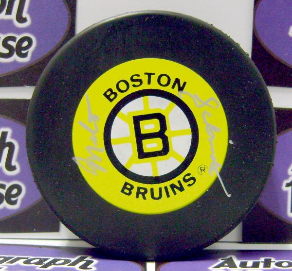 Picture of Autograph Warehouse 5655 Milt Schmidt Autographed Hockey Puck Boston Bruins