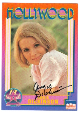 Picture of Autograph Warehouse 25908 Angie Dickinson Autographed Hollywood Walk Of Fame Trading Card