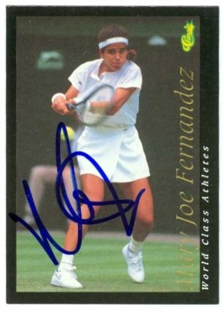 Picture of Autograph Warehouse 26009 Mary Joe Fernandez Autographed Tennis Card