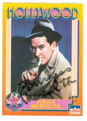 Picture of Autograph Warehouse 26315 Burgess Meredith Autographed Trading Card