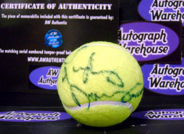 Picture of Autograph Warehouse 27407 Lindsay Davenport Autographed Tennis Ball