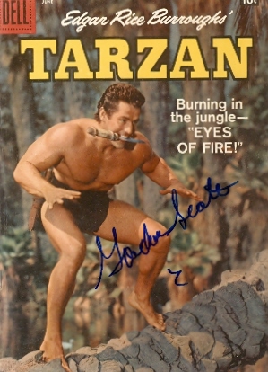 Picture of Autograph Warehouse 27712 Gordon Scott Autographed Photo 8 x 10 Tarzan