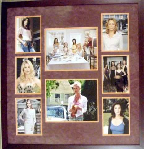 Picture of Autograph Warehouse 29591 Desperate Houswives Matted And Framed With Nicolette Sheridan Autograph 20X25