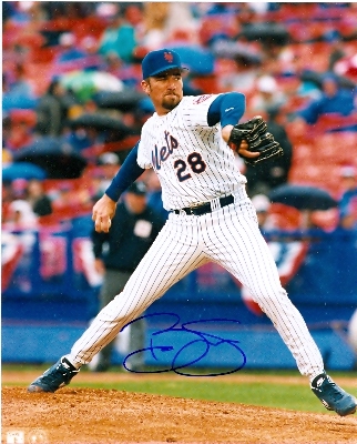 10625 Bobby Jones Autographed 8 x 10 Photo New York Mets -  Autograph Warehouse
