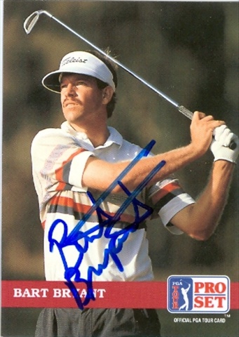 Picture of Autograph Warehouse 30810 Bart Bryant Autographed Trading Card Golf Pro Set
