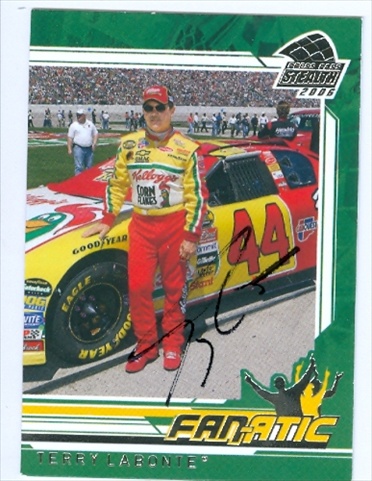 Picture of Autograph Warehouse 30817 Terry Labonte Autographed Trading Card Auto Racing