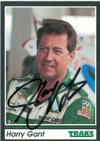 Picture of Autograph Warehouse 31637 Harry Gant Autographed Trading Card Auto Racing 1991 Tracks- No. 112