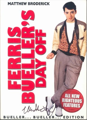 Picture of Autograph Warehouse 31904 Matthew Broderick Autographed Dvd Cover Ferris Bueller Day Off