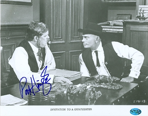 Picture of Autograph Warehouse 32727 Pat Hingle Autographed 8 x 10 Photo Invitation To A Gun Fighter