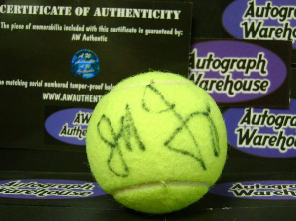 Picture of Autograph Warehouse 17832 Jeff Tarango Autographed Tennis Ball