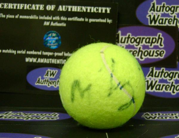 Picture of Autograph Warehouse 17836 Amy Frazier Autographed Tennis Ball