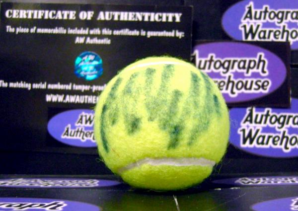 Picture of Autograph Warehouse 17852 Mark Philippoussis Autographed Tennis Ball