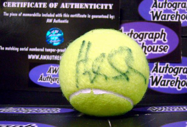 Picture of Autograph Warehouse 17857 Helena Sukova Autographed Tennis Ball