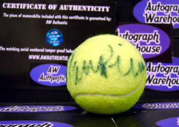 Picture of Autograph Warehouse 17866 Mary Pierce Autographed Tennis Ball