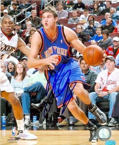 Danilo Gallinari Autographed 8 x 10 Photo - New York Knicks - Image No. 1