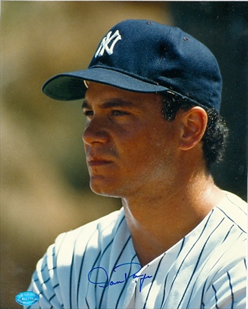 49311 Dan Pasqua Autographed 8 x 10 Photo New York Yankees Image No .2 67