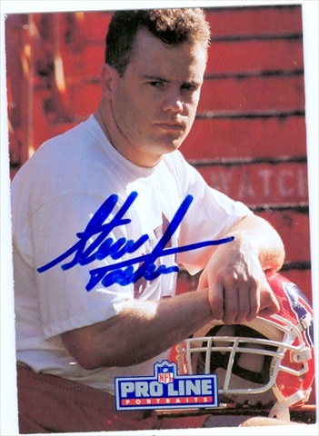 38849 Steve Tasker Autographed Football Card Buffalo Bills 1991 Pro Line No. 146 -  Autograph Warehouse