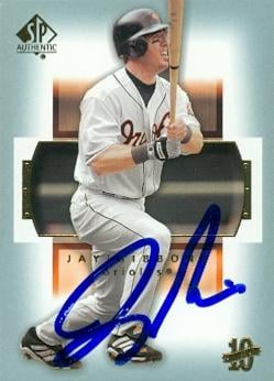 50577 Jay Gibbons Autographed Baseball Card Baltimore Orioles 2003 Upper Deck Sp Authentic No .18