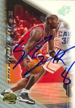 54475 Tyrone Nesby Autographed Basketball Card Los Angeles Clippers 2000 Upper Deck Spx No .36 -  Autograph Warehouse