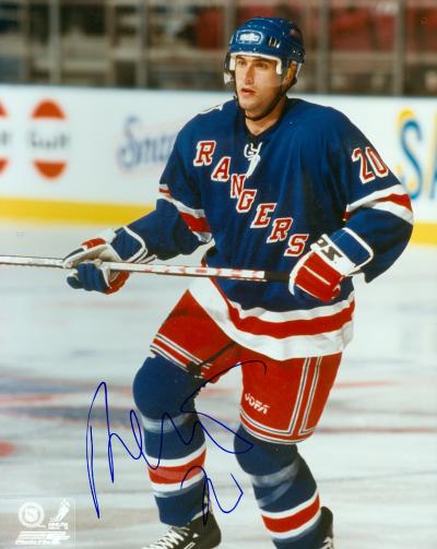 67759 Radek Dvorak Autographed 8 x 10 Photo New York Rangers Image No. 2