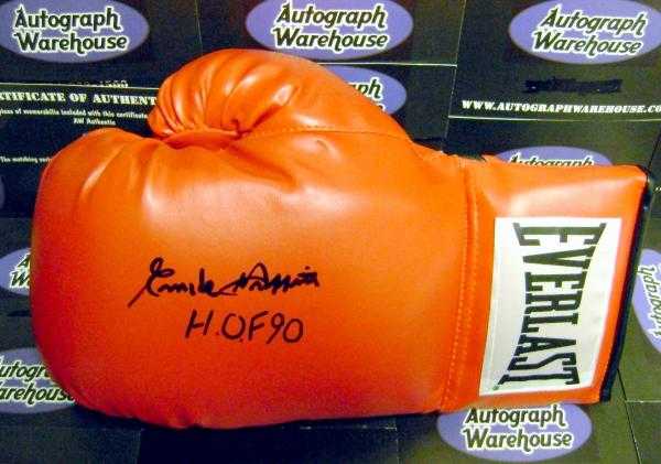 Picture of Autograph Warehouse 67790 Emile Griffith Autographed Boxing Glove Inscribed Hof 90