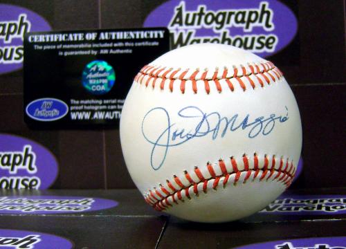 joe dimaggio autograph joe dimaggio autograph