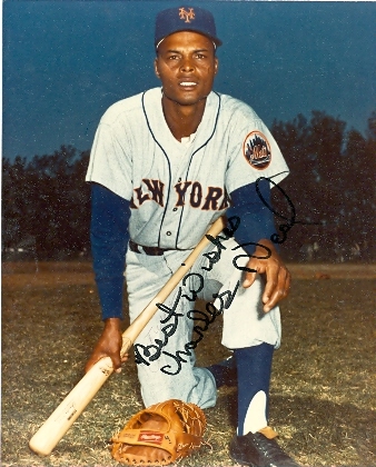 68959 Charlie Neal Autographed 8 x 10 Photo Original 1962 New York Mets Image No. 2 -  Autograph Warehouse