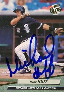 69899 Mike Huff Autographed Baseball Card Chicago White Sox 1992 Fleer Ultra No. 337 -  Autograph Warehouse