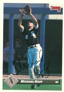 69902 Mike Huff Autographed Baseball Card Chicago White Sox 1993 Donruss No. 788 -  Autograph Warehouse
