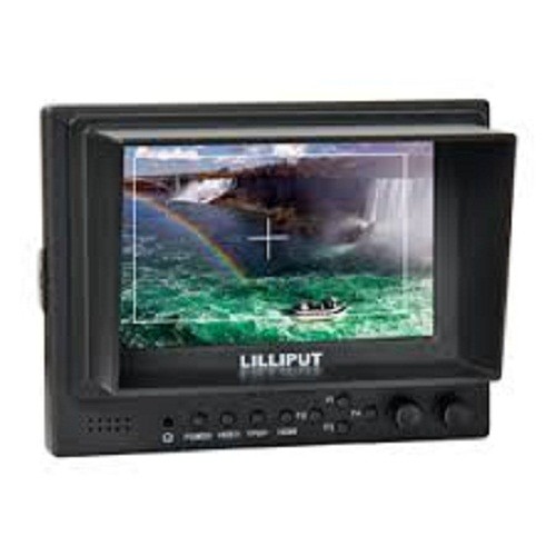 Picture of Lilliput 569H001 5 In. On-Camera HD LCD Field Monitor With HDMI Component In Video Out- Shoe Mount- Du21 Battery And Charger 569GL-50NP-H-Y